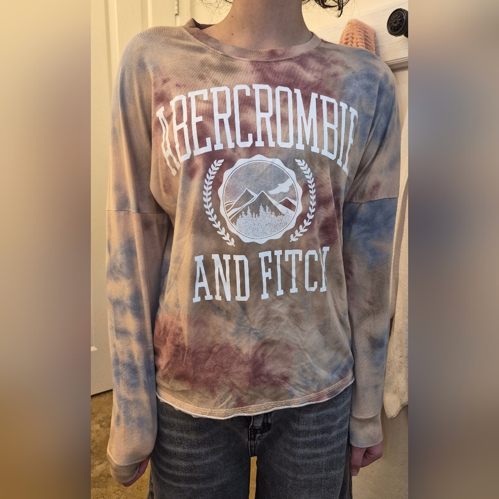 Girls Abercrombie And Fitch Long Sleeve Shirt